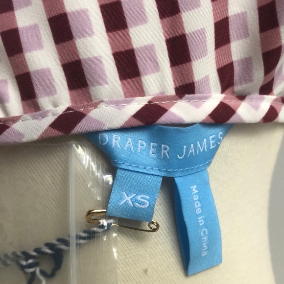 NWT Draper James Gingham Keyhole Midi Dress - Picture 10 of 10